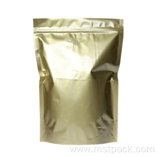 Pure Coffee Plastic Packaging Bag With Valve